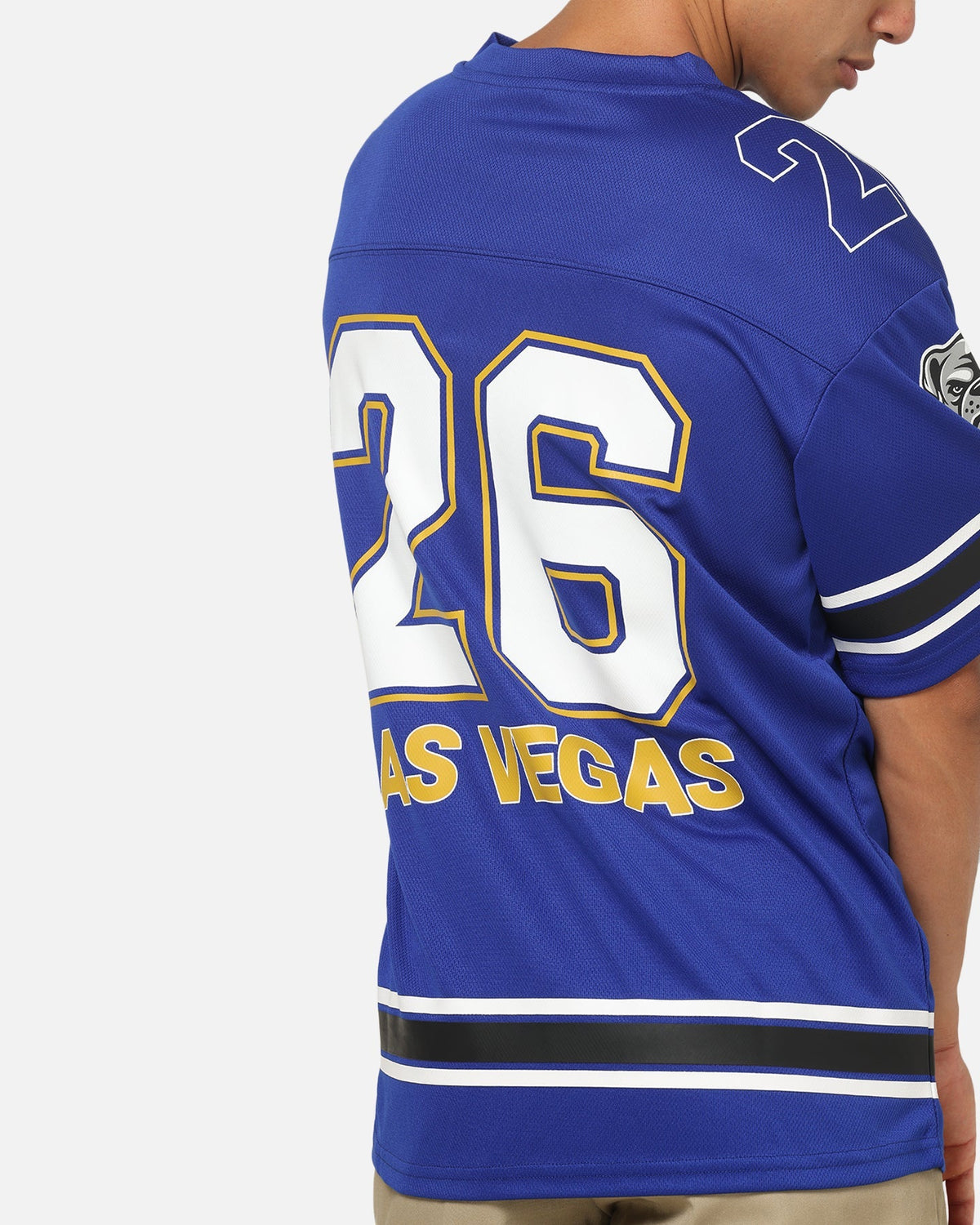 Bleacher Athletic Canterbury-Bankstown Bulldogs NRL Vegas Round 2026 Jersey Blue