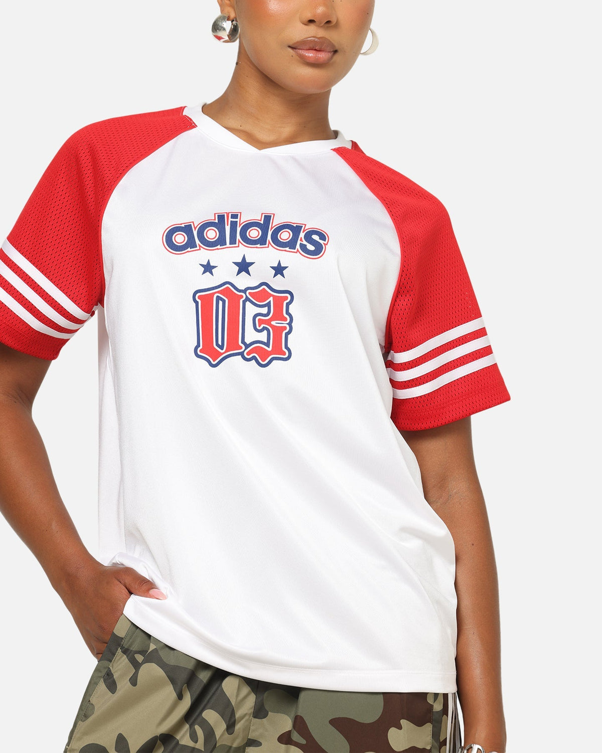 Adidas Women's Originals Jersey White - image 6