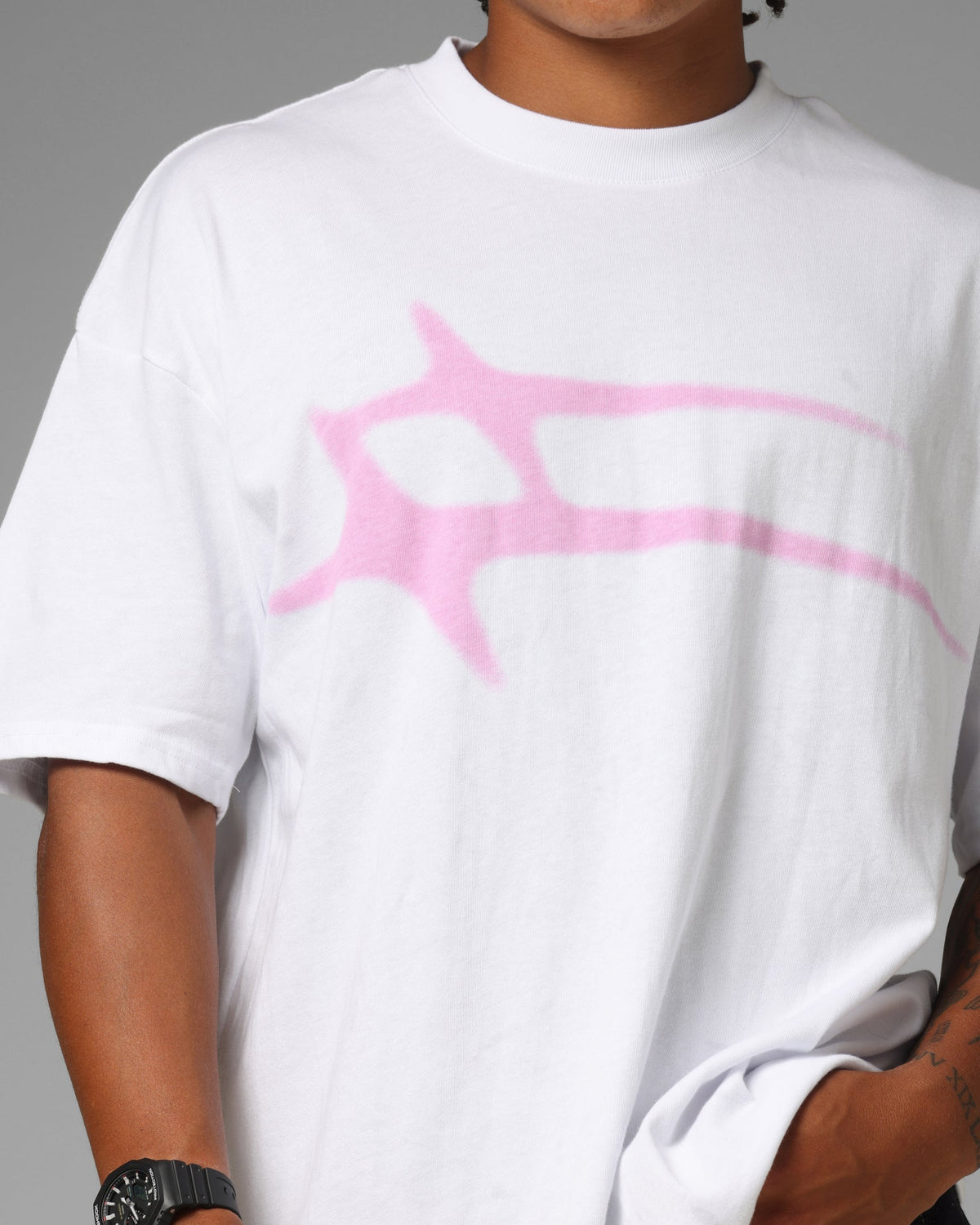Loiter Twin Star T-Shirt White - image 6