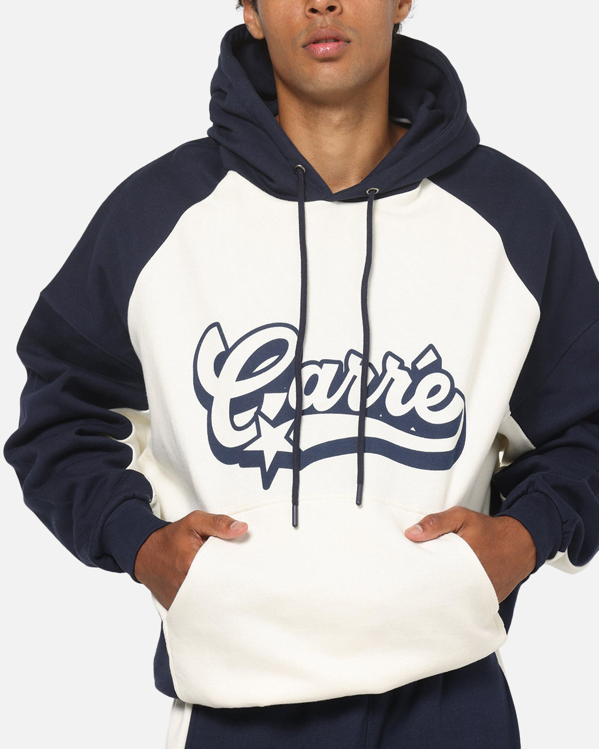 Carre Sport C Hoodie Off White/Navy - image 6