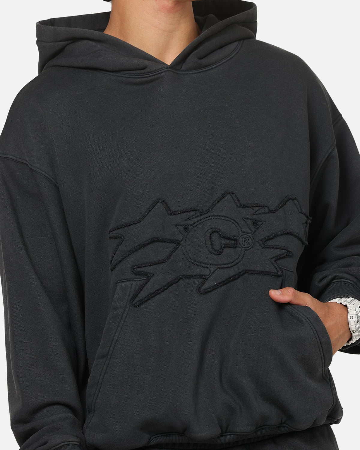 Carre Prime Hoodie Black Wash - image 6