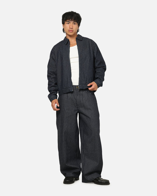 Carre Lockout Pinstripe Jacket Navy Pinstripe - image 2
