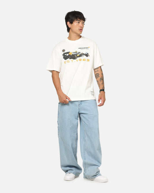Mitchell & Ness X Mclaren Tailgate T-Shirt Vintage White - image 2