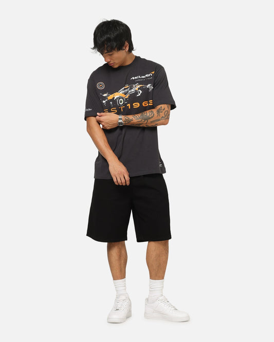 Mitchell & Ness X Mclaren Tailgate T-Shirt Washed Black - image 2