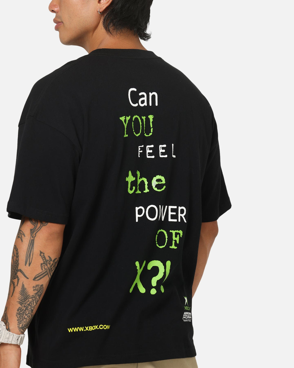 73Studio X Xbox 25th Anniversary Power Of X T-Shirt Black - image 8