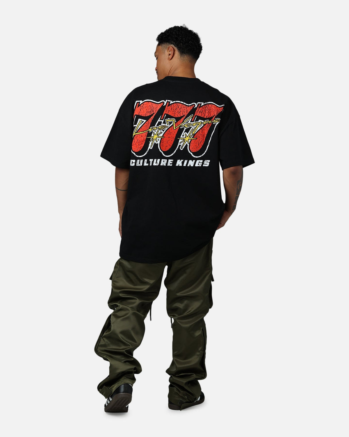 Culture Kings Lucky 7 Vintage T-Shirt Black