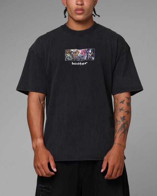 Loiter Marvel Symbiote Vintage T-Shirt Black - image 2