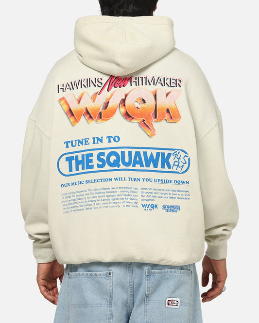 73Studio X Stranger Things WSQK Premium Hoodie Grey