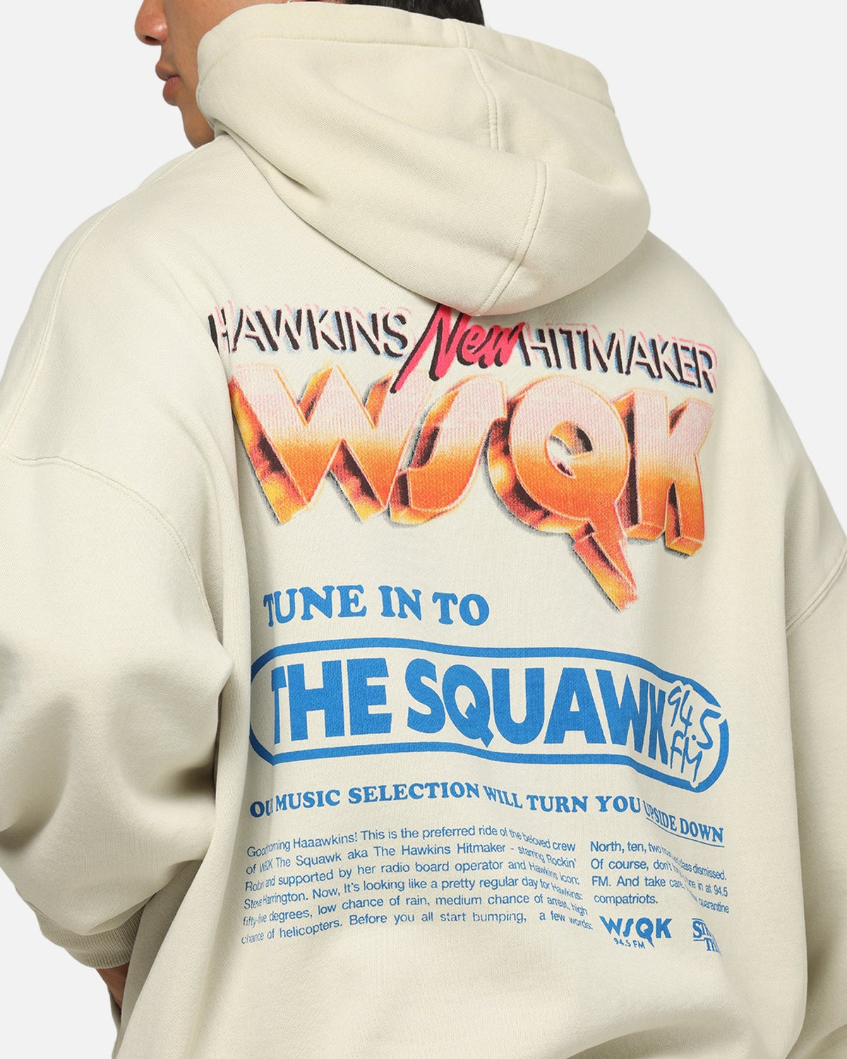 73Studio X Stranger Things WSQK Premium Hoodie Grey - image 8