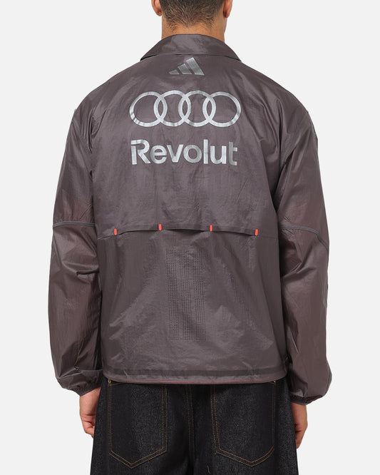 Adidas Audi Revolut F1 Team Driver Paddock Jacket Grey - image 2