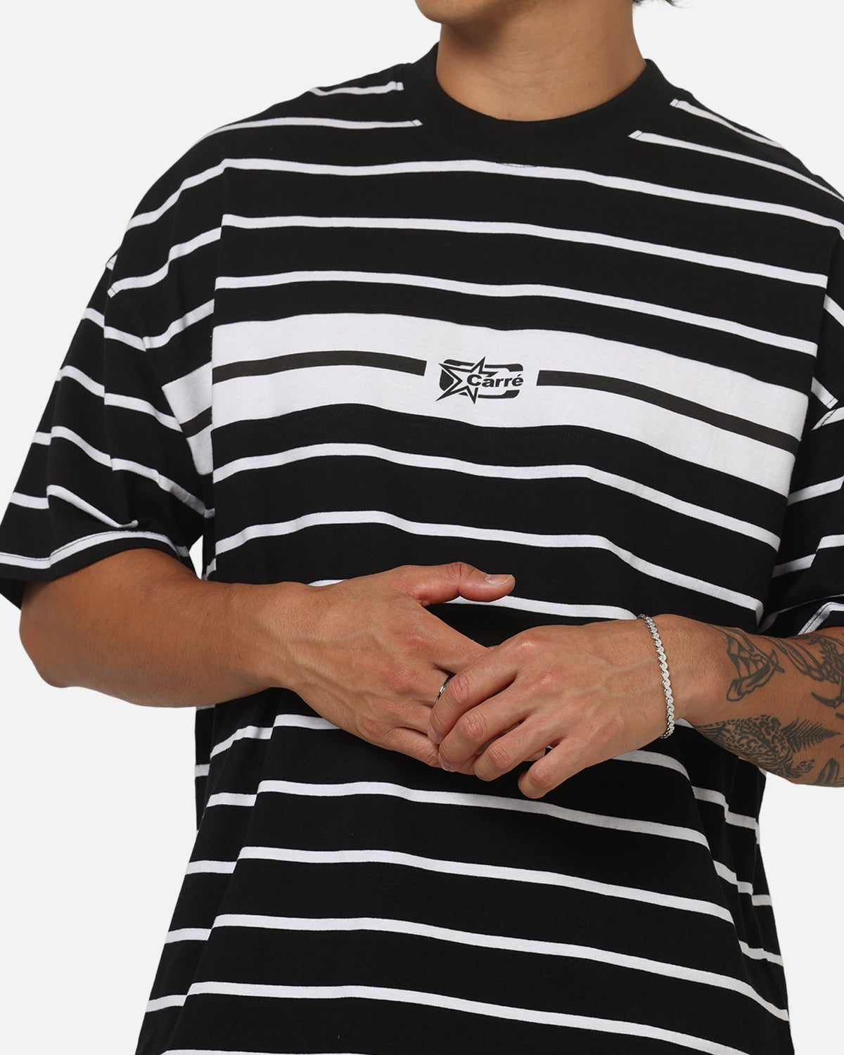 Carre Lineup T-Shirt Black Stripe - image 6