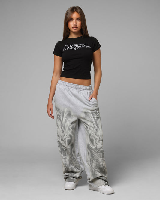 Loiter Women's Global Baby T-Shirt Black - image 2