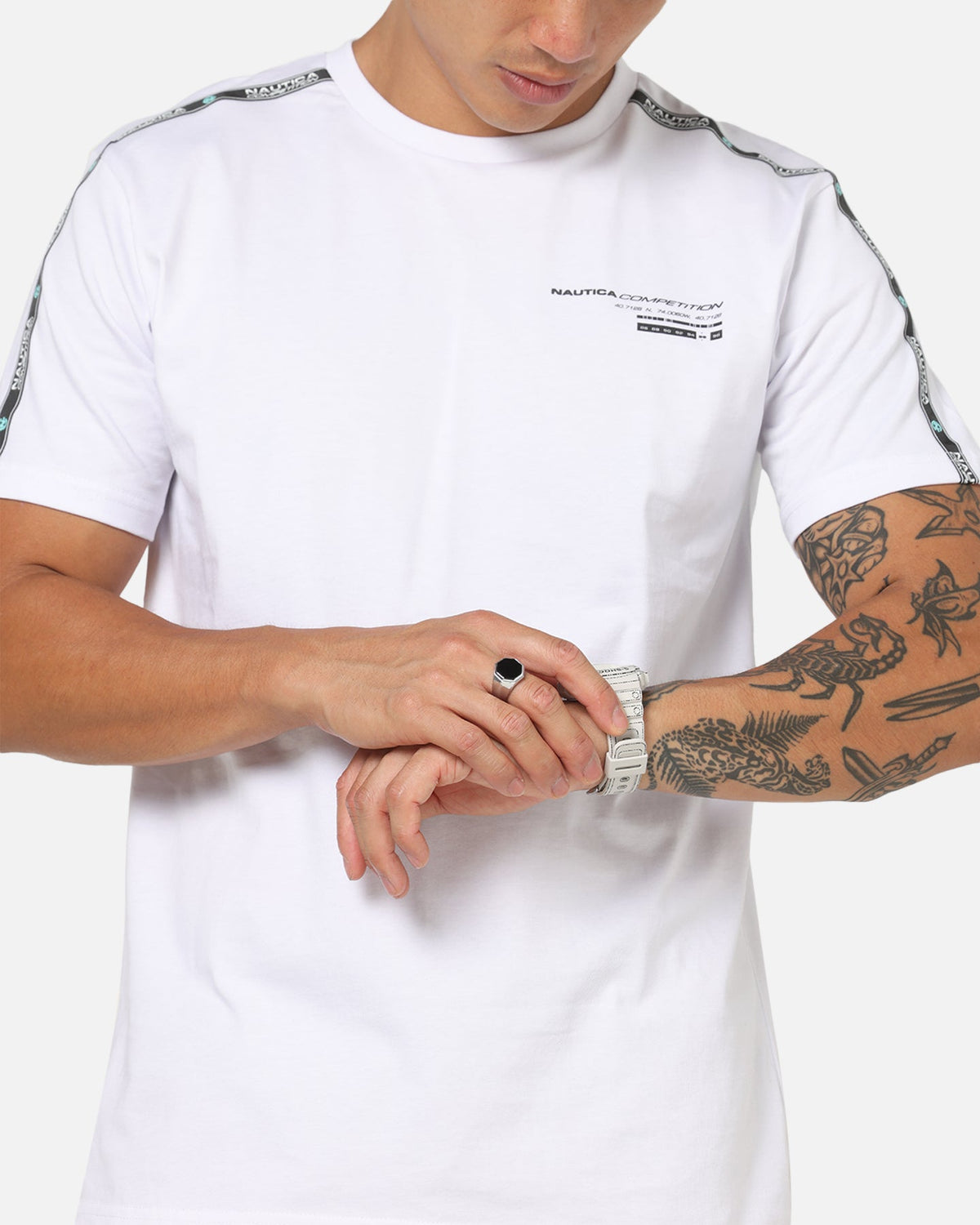 Nautica Shoys T-Shirt White - image 6