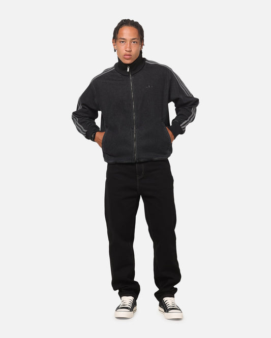 Adidas Adicolor Denim Firebird Track Top Black Denim - image 2