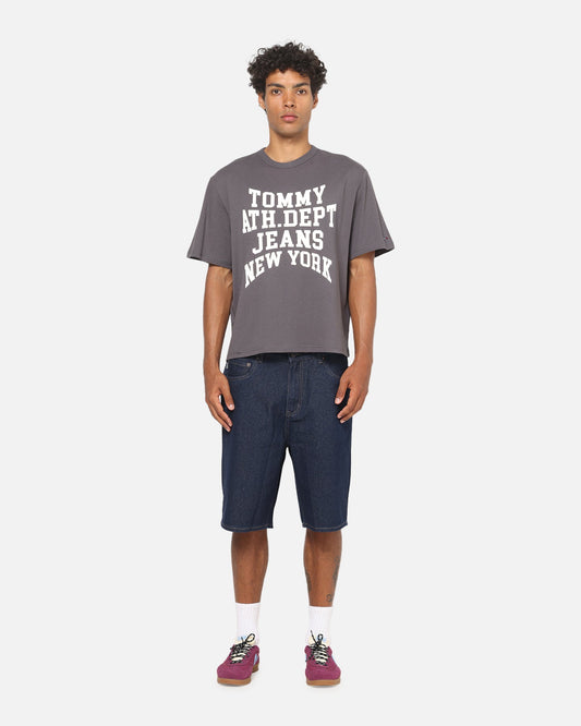 Tommy Jeans Archive Athletic Dept T-Shirt Washed Black