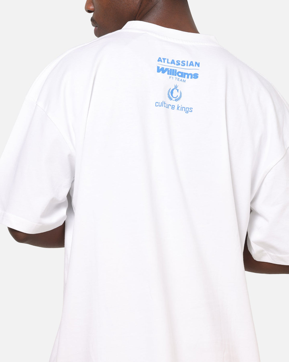 Culture Kings X Atlassian Williams F1 Team Heavy T-Shirt White