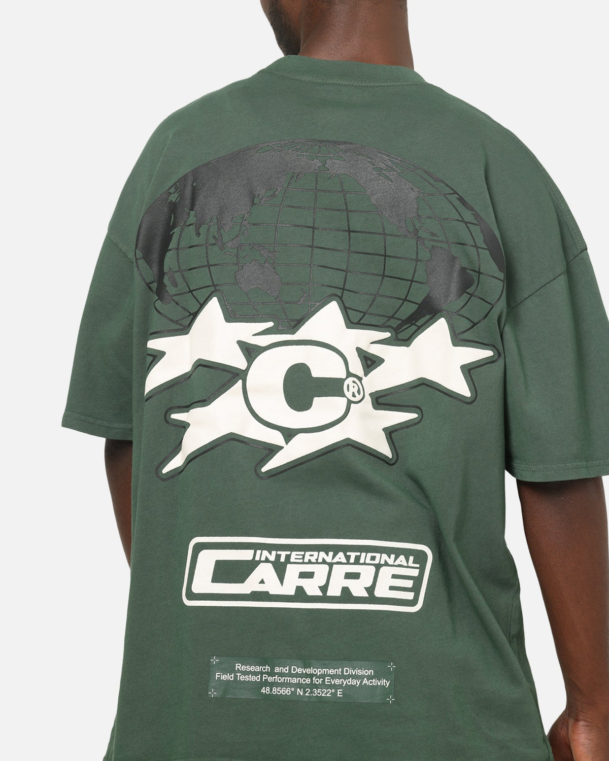 Carre International Globe T-Shirt Forest Green - image 8