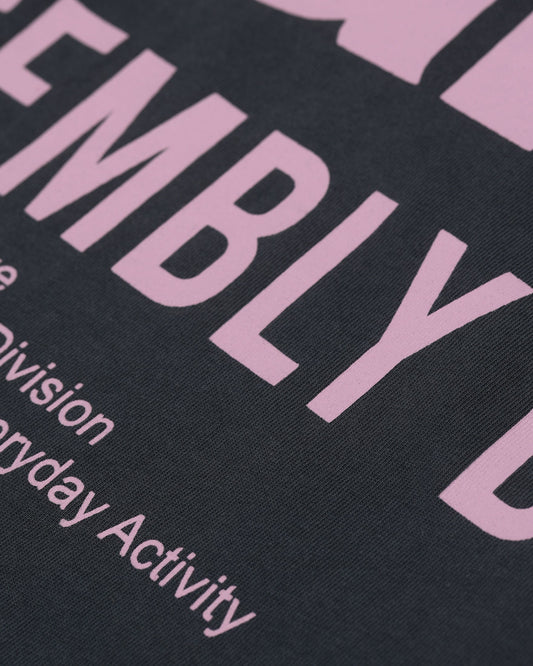 Carre Assembly Department T-Shirt Navy