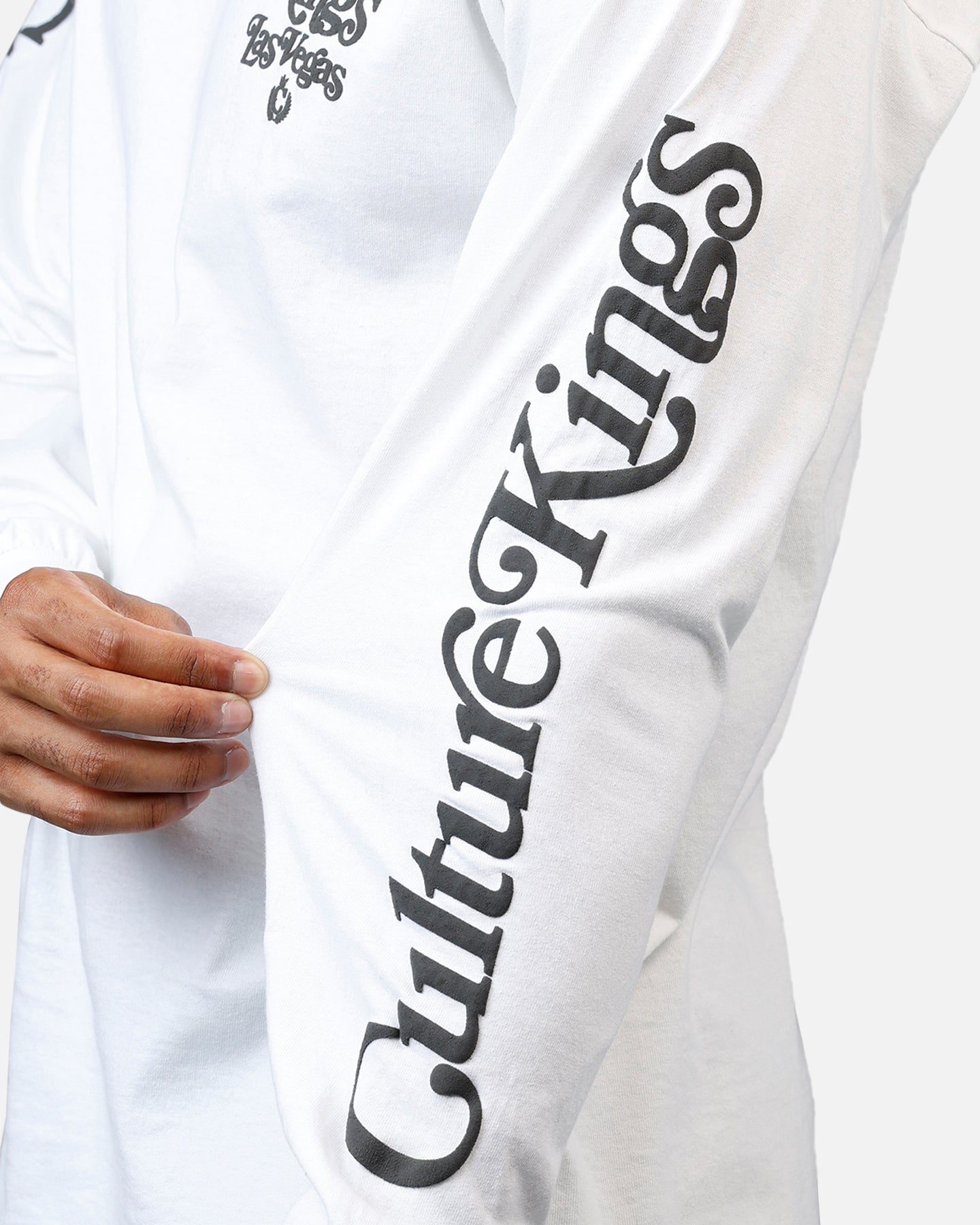 Culture Kiings Las Vegas Long Sleeve T-Shirt White