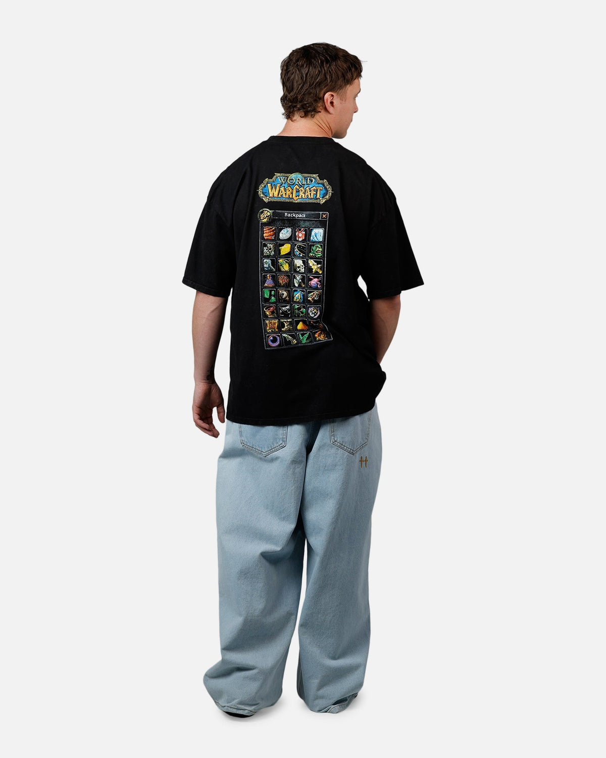 73Studio X Warcraft: How Big Is Your Sack T-Shirt Black Acidwash - image 6