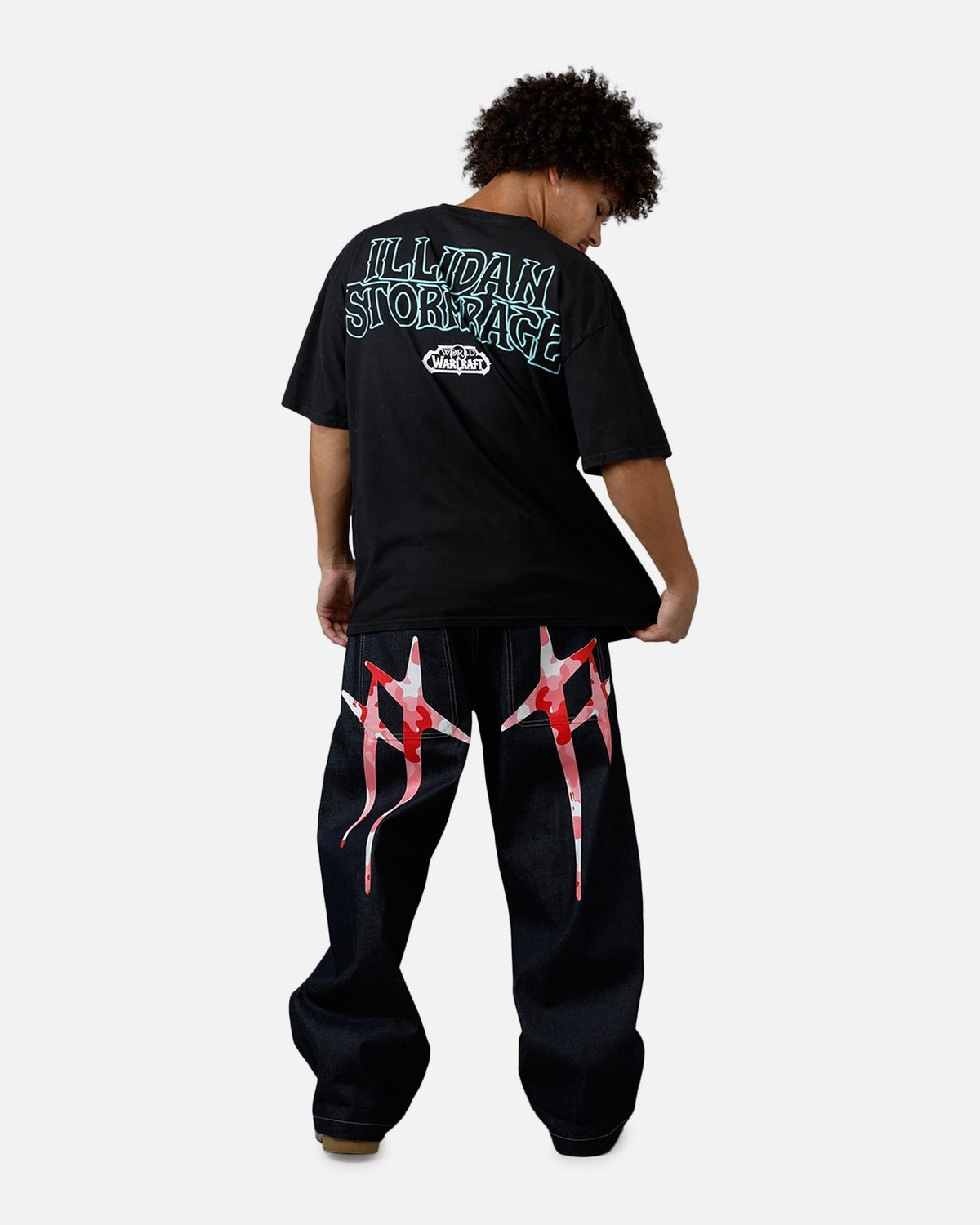 73Studio X Warcraft The Betrayer T-Shirt Black Acidwash - image 6