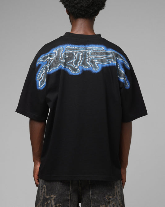 Loiter Airbrush Panther T-Shirt Black