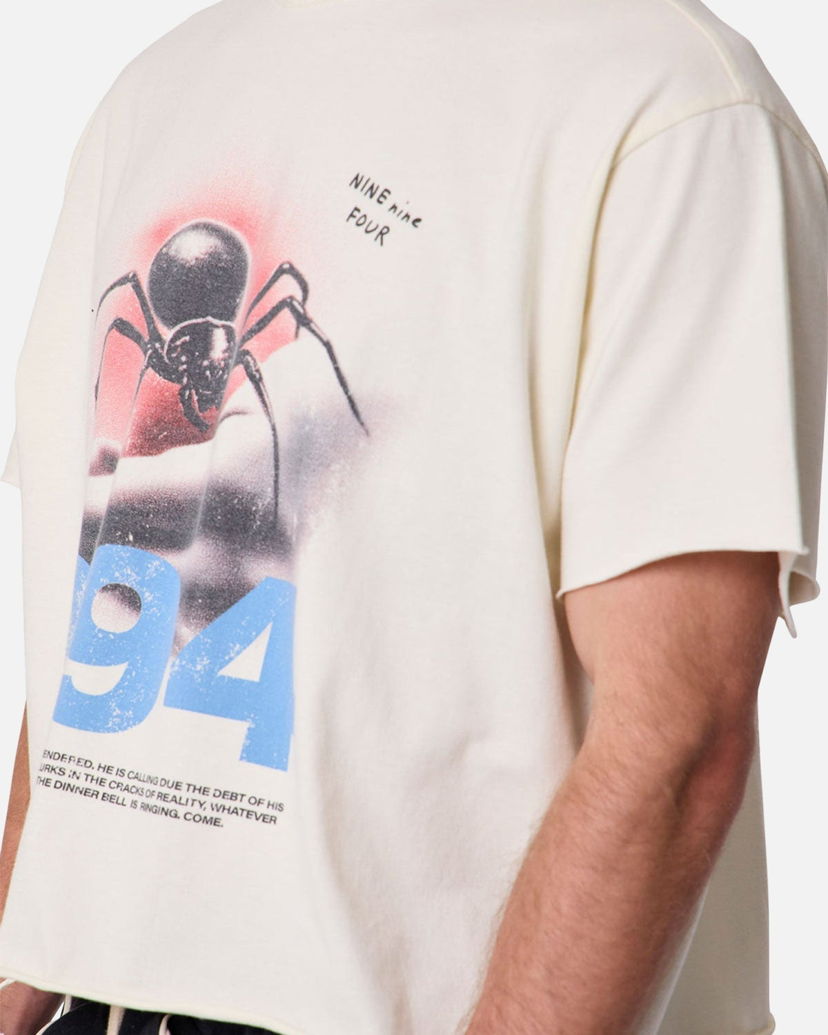MNML Black Widow T-Shirt Off White - image 6