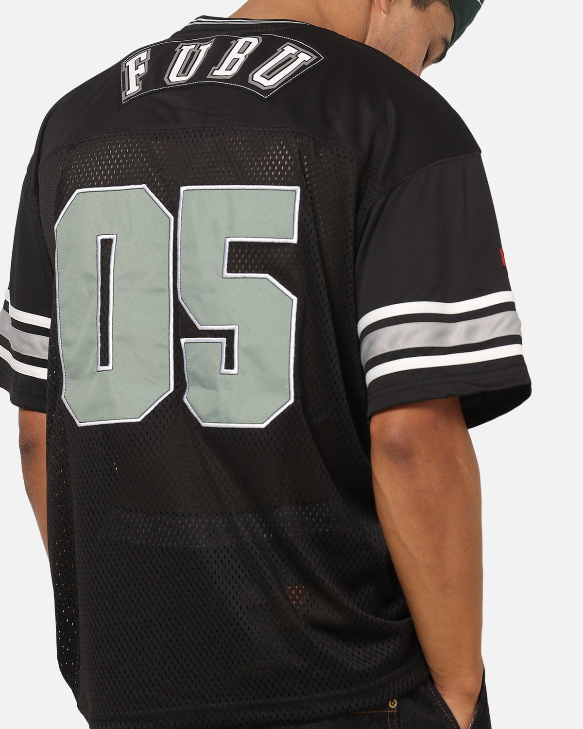 Fubu City New York Jersey Black - image 8