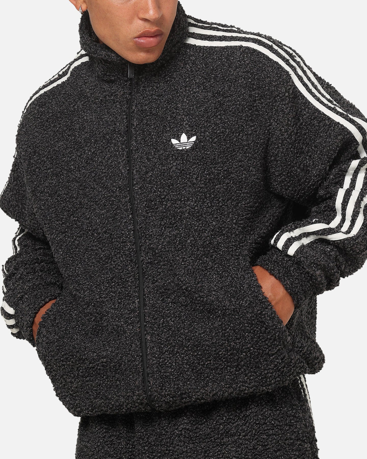 Adidas Boucle Firebird Track Top Black - image 6