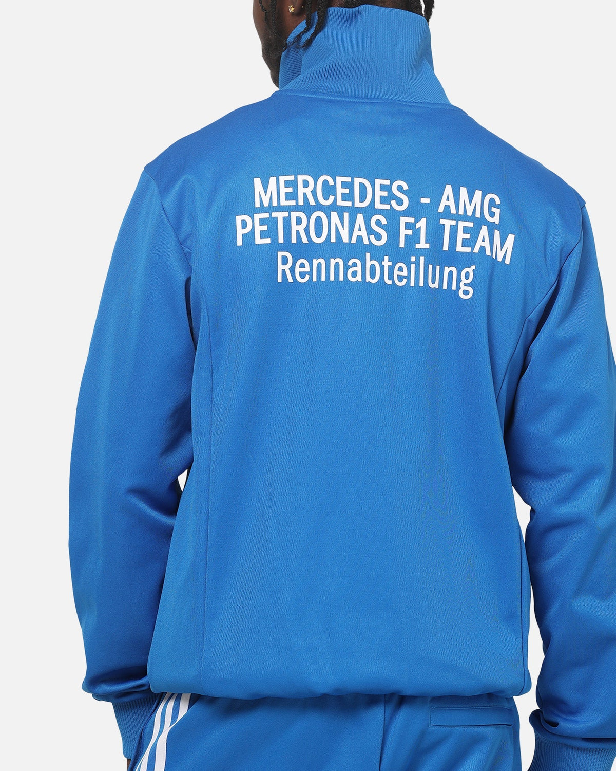 Adidas Mercedes-AMG Petronas Formula 1 Track Jacket Blue - image 8