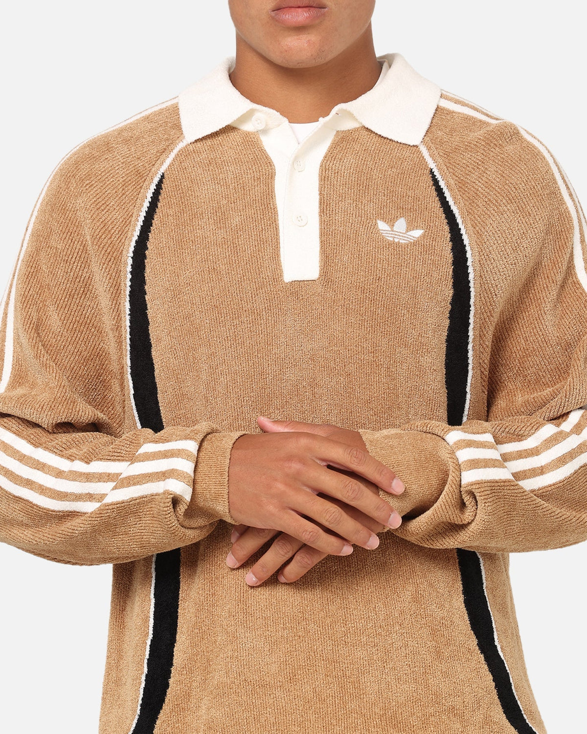 Adidas Retro Remix Teamgeist Long Sleeve Polo Cardboard - image 6