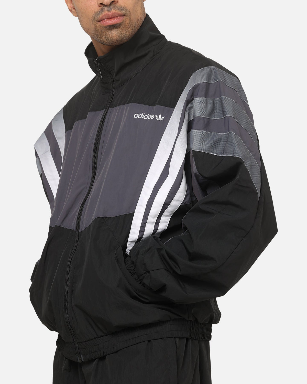 Adidas Santiago Track Top Jacket Black - image 6