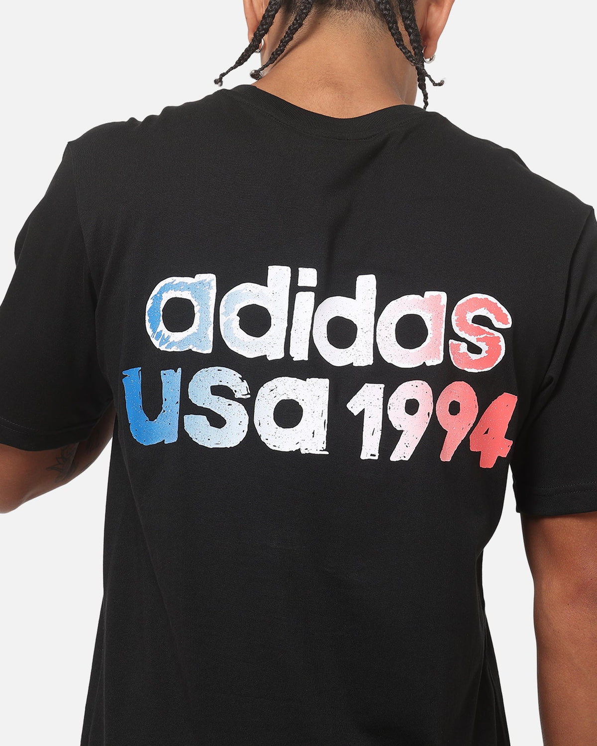 Adidas USA 94 Graphic T-Shirt Black - image 7