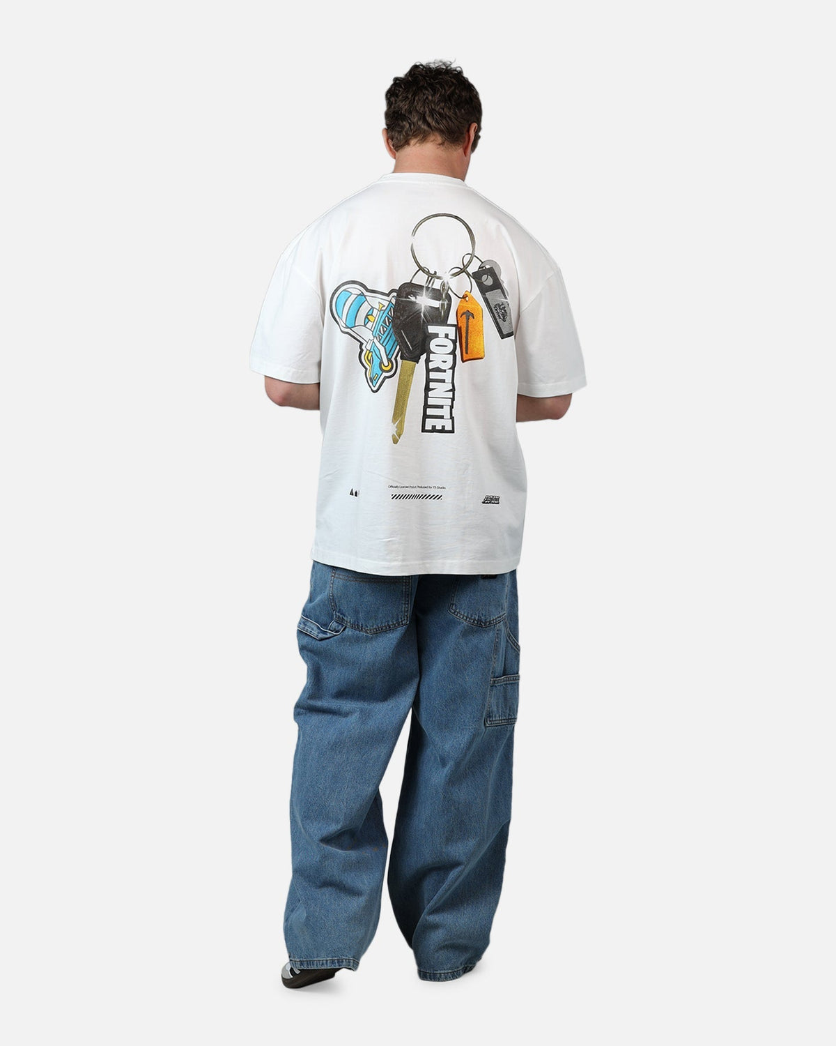73Studio X Fortnite Thank U Bus Driver T-Shirt White - image 6