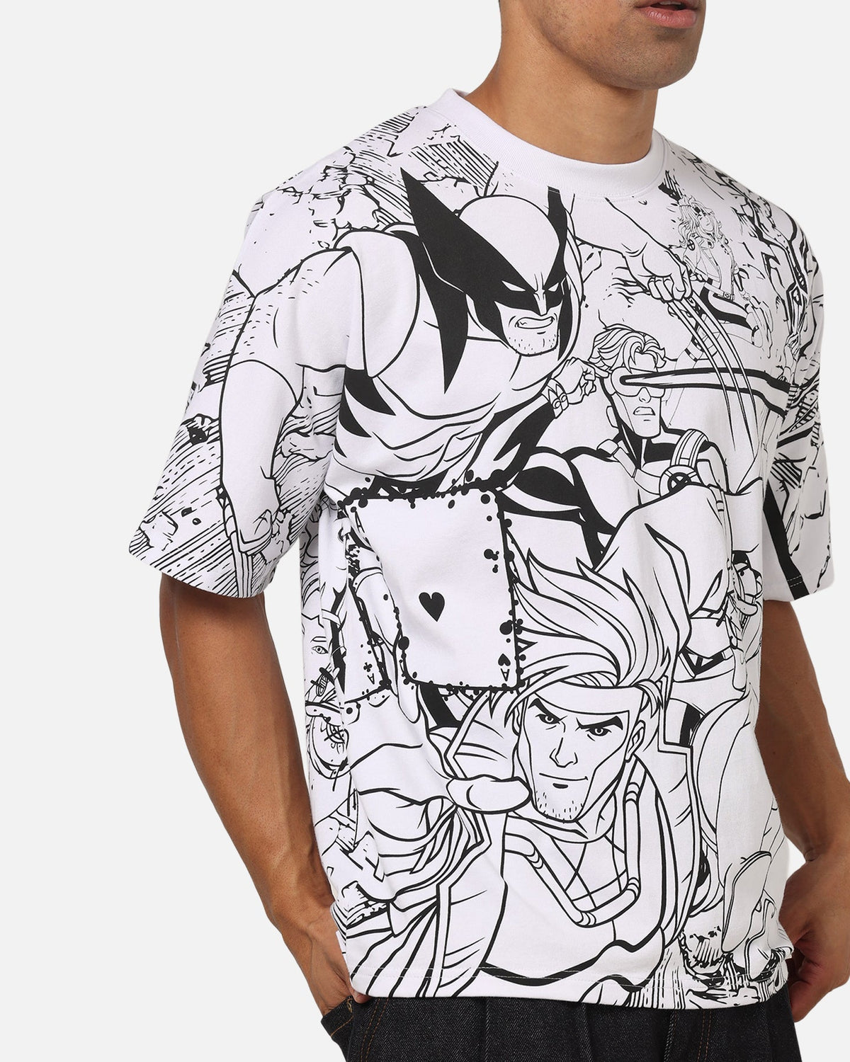 73Studio Marvel X-Men '97 All Over Print T-Shirt White