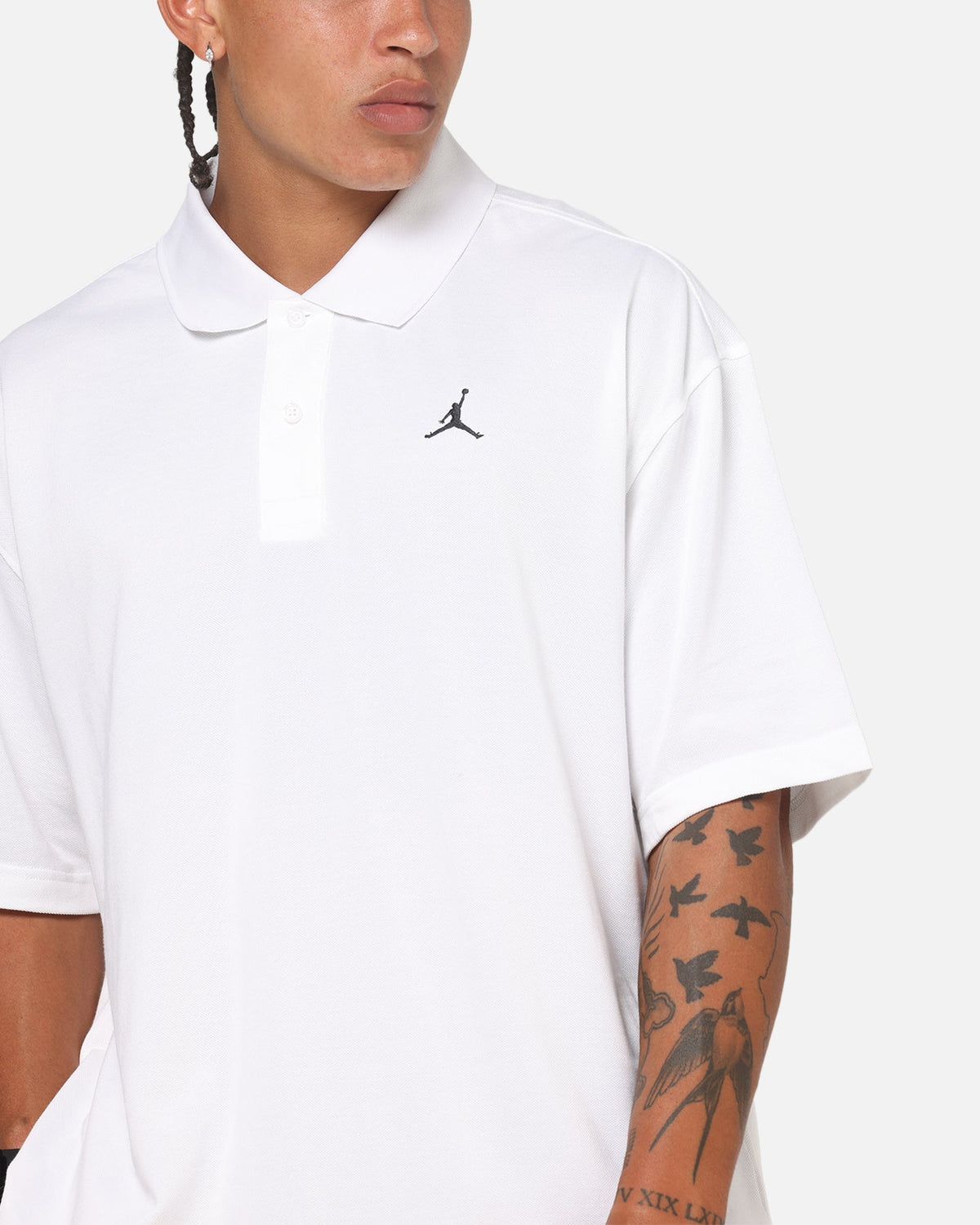 Jordan Brooklyn Polo Top White - image 6