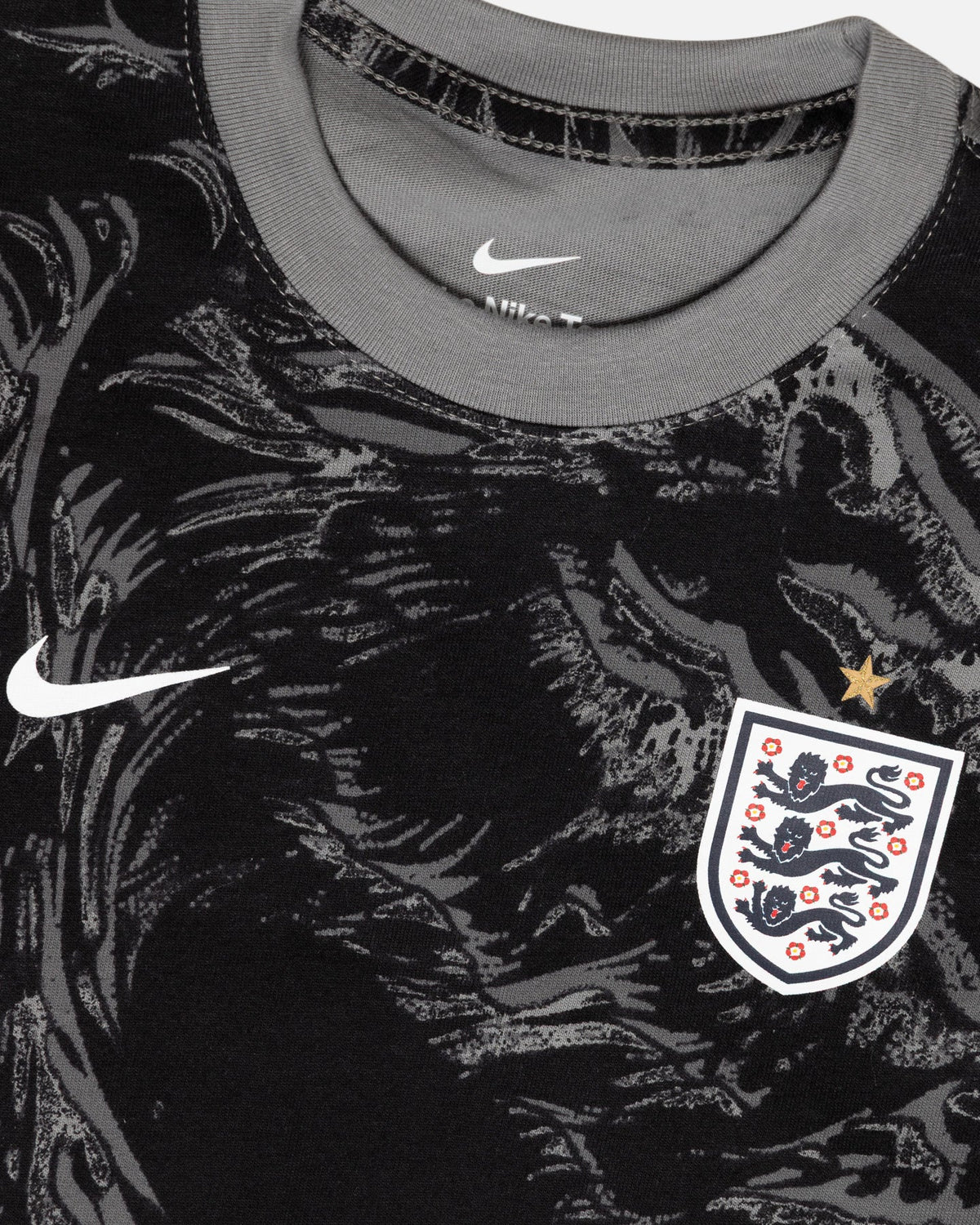 Nike Kids' England Soccer T-Shirt Dark Steel Grey
