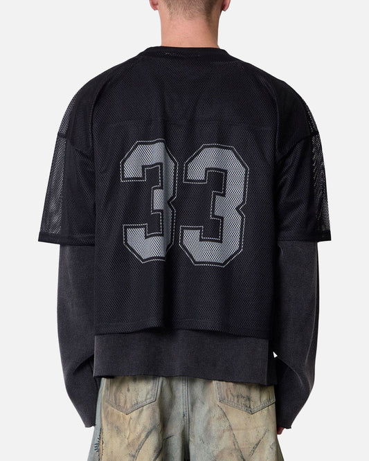MNML Football Mesh Jersey Black - image 2