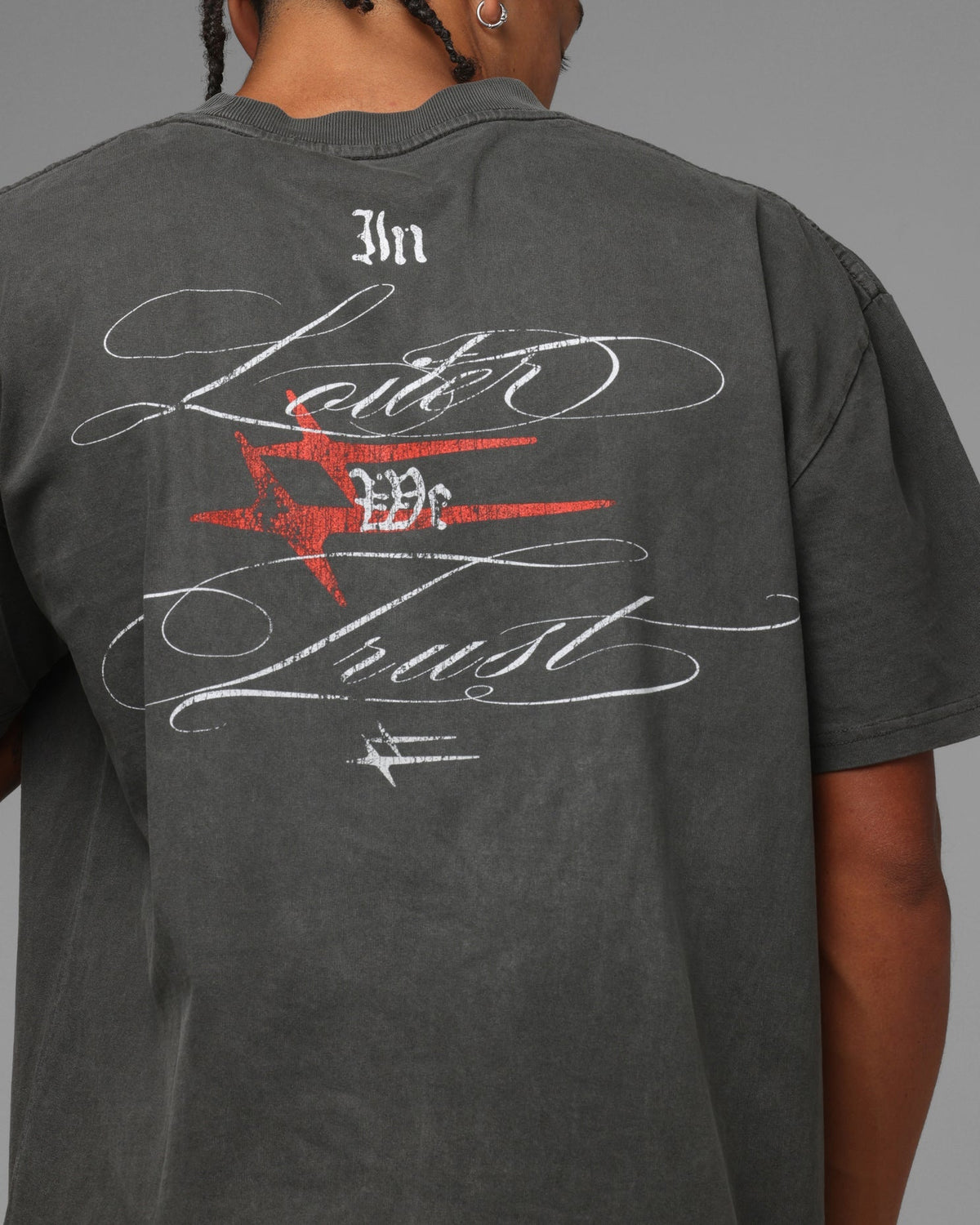 Loiter Devotion T-Shirt Black Wash