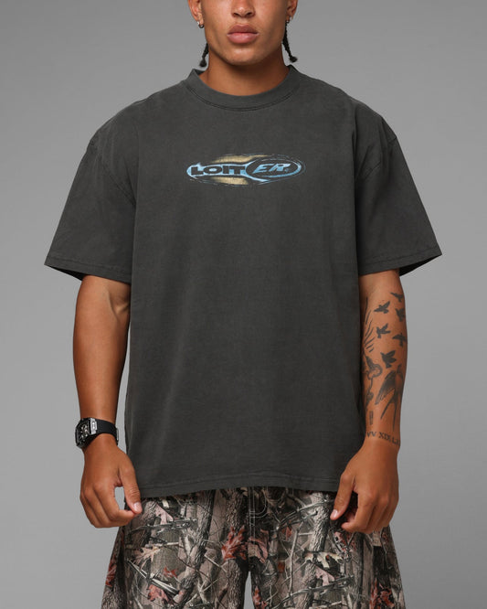 Loiter Speedform T-Shirt Black Wash - image 2