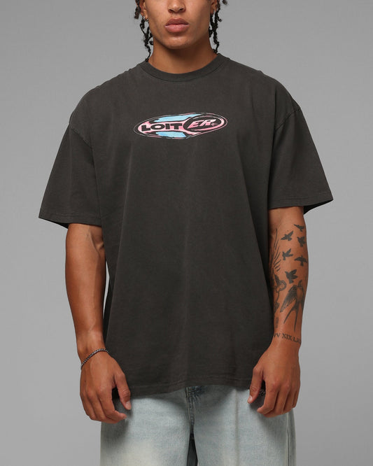 Loiter Speedform T-Shirt Vintage Black - image 2