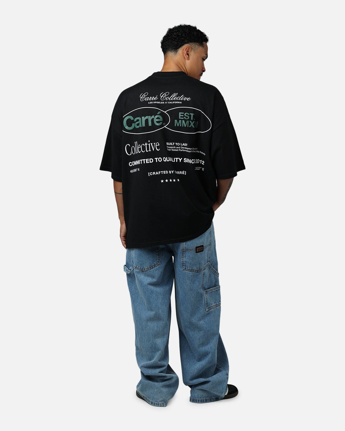 Carre Mmxii T-Shirt Black - image 6