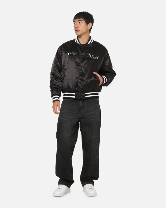 Carre Carré X Coca Cola Batter Up Stadium Jacket Black - image 2