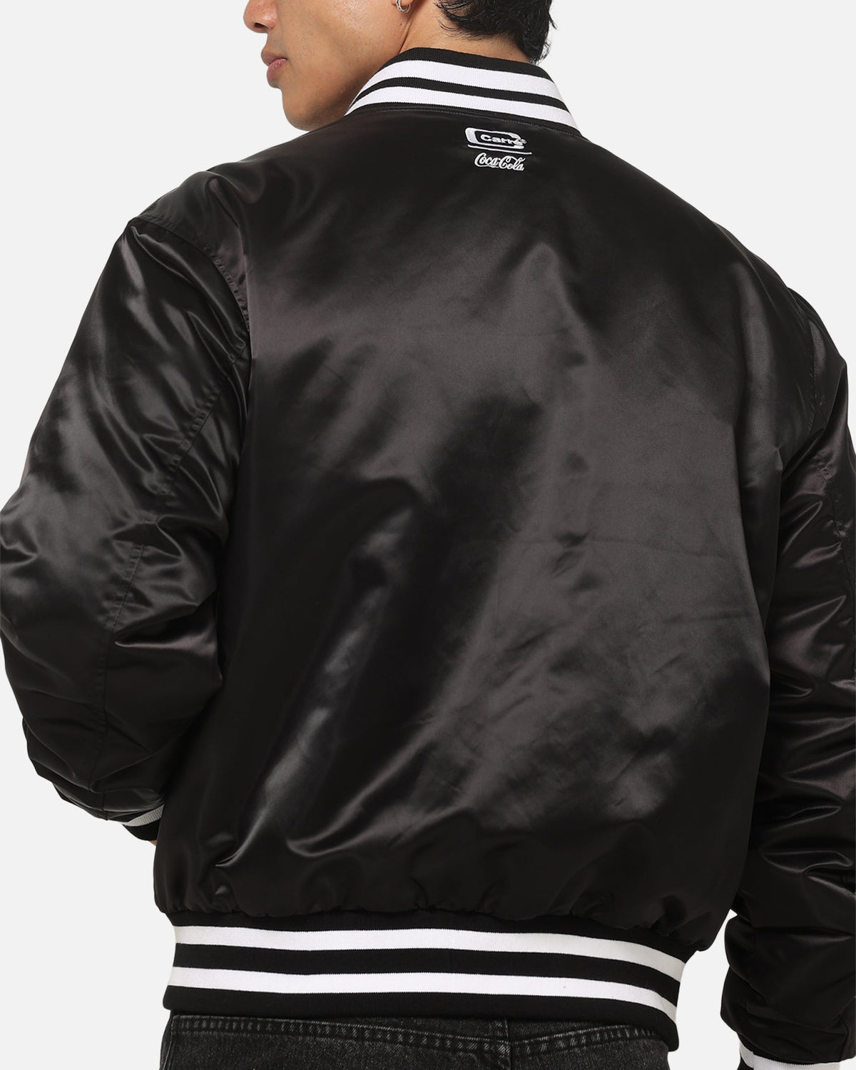Carre Carré X Coca Cola Batter Up Stadium Jacket Black - image 7