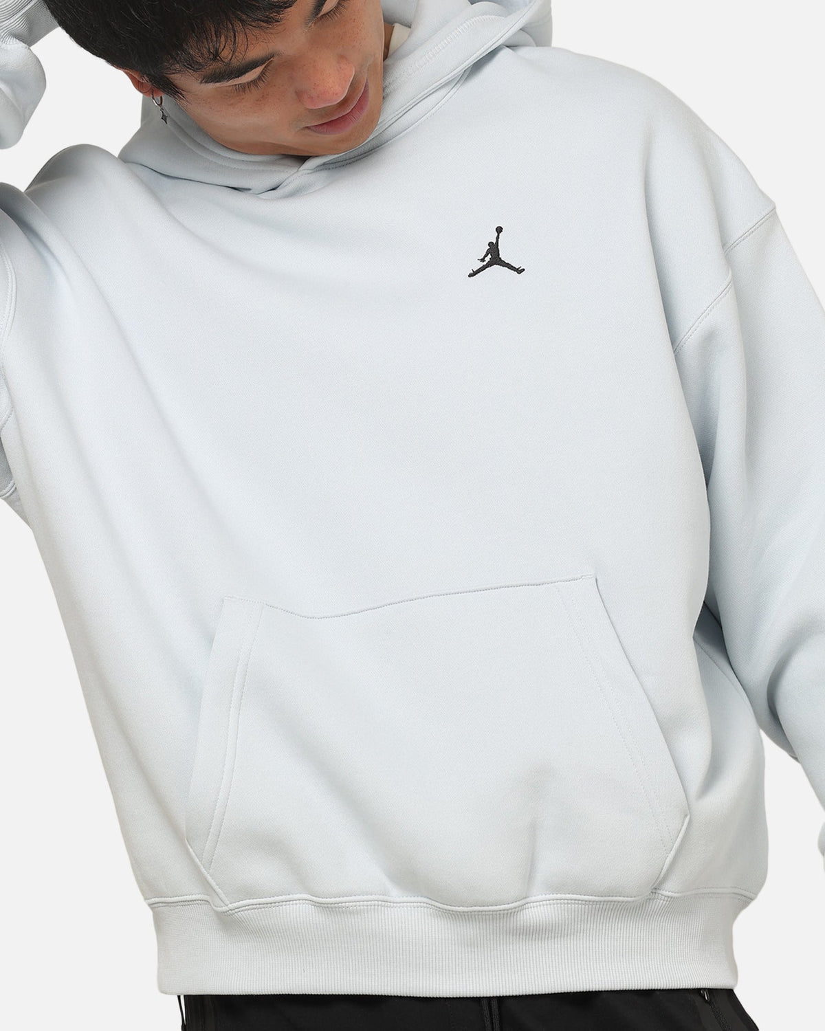 Jordan Brooklyn Fleece Oversized Hoodie Aura - image 6