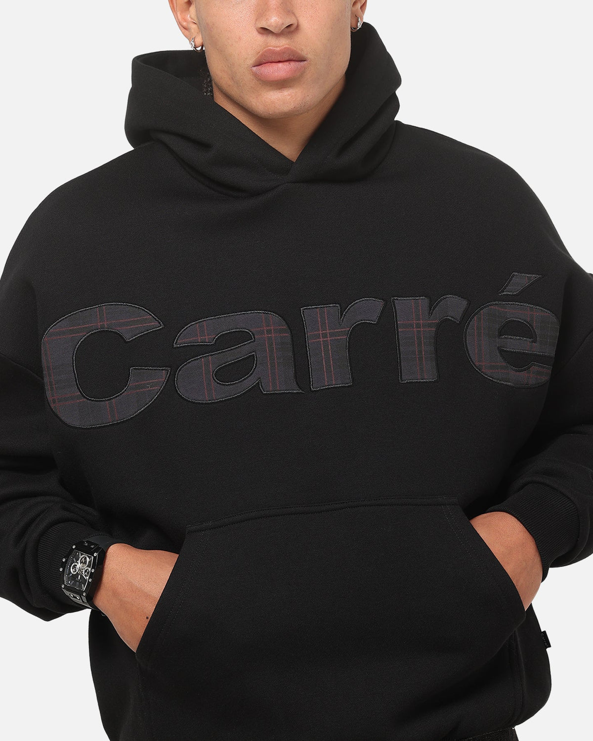 Carre Studio Hoodie Solid Black - image 6