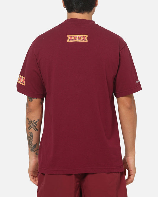 Mitchell & Ness Queensland Maroons Vintage T-Shirt Maroon - image 2