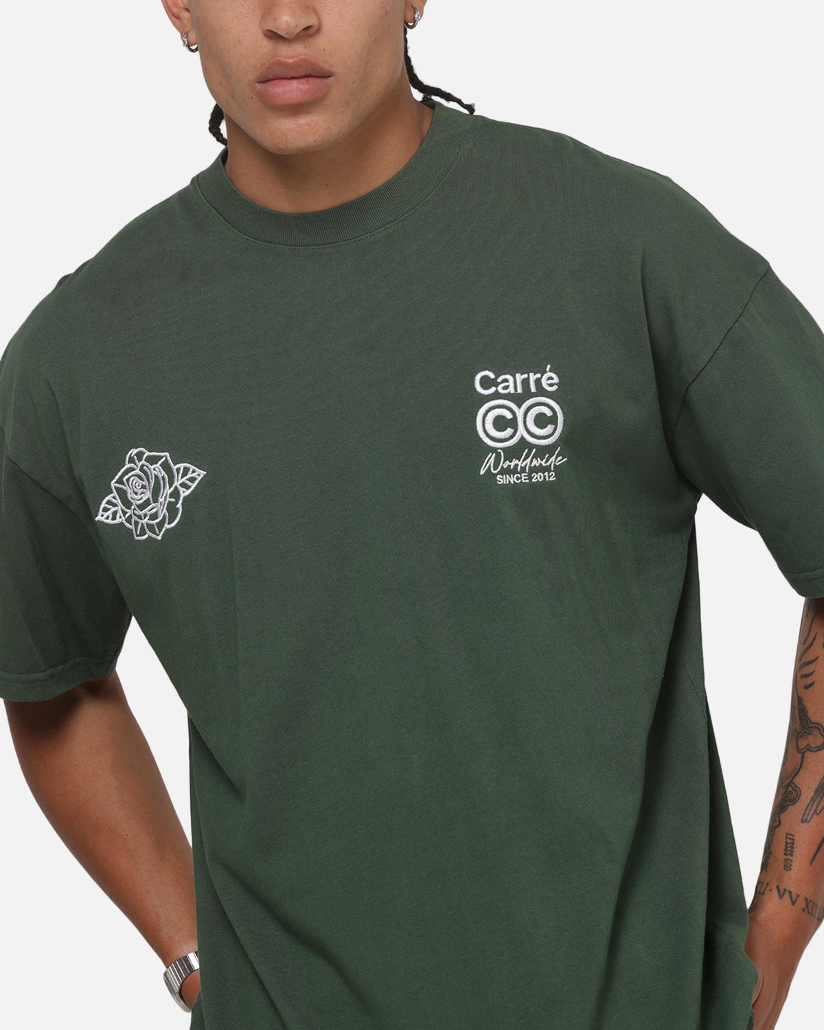 Carre CC 2.0 T-Shirt Forest Green - image 8