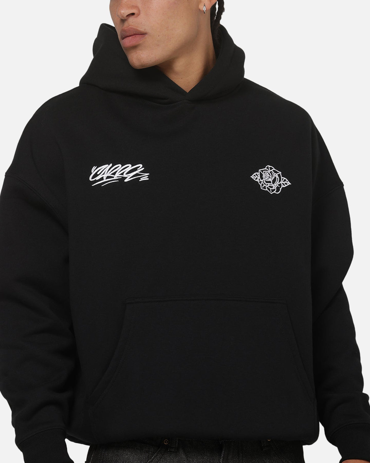 Carre Side Lines Hoodie Black - image 6