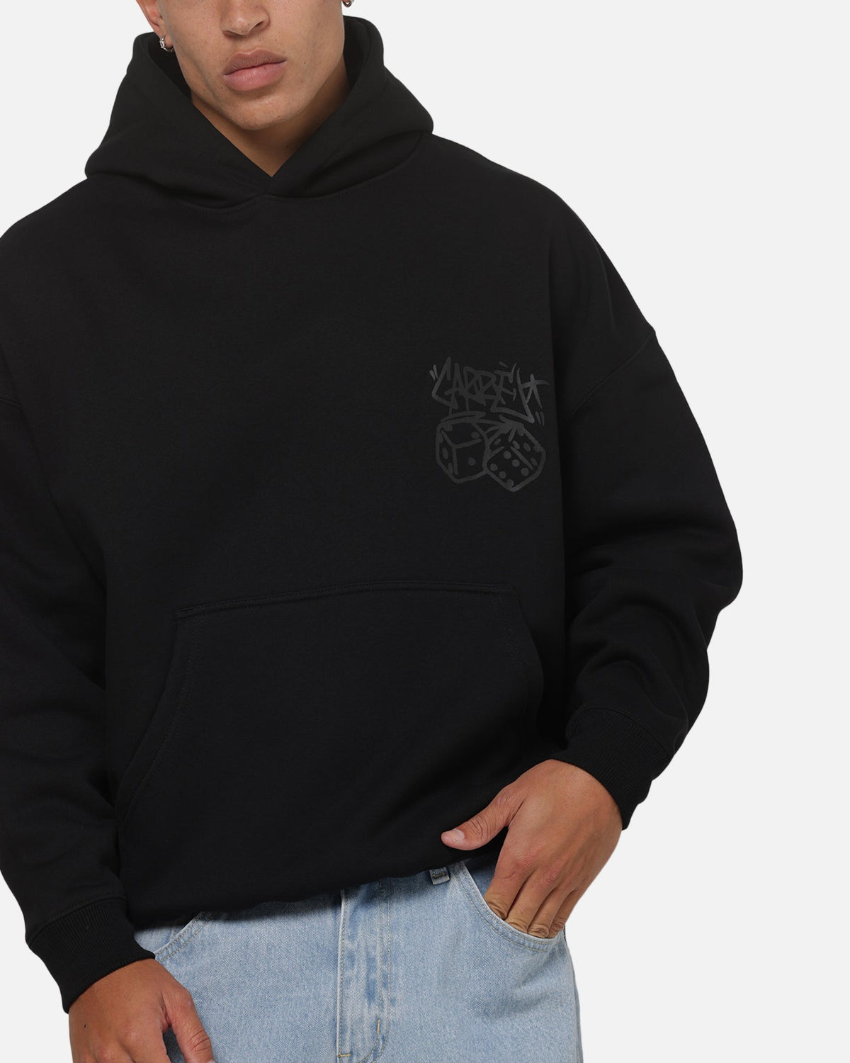 Carre Worldwide Rolling Hoodie Black - image 8